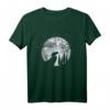 Capybara Wasserschwein Nagetier T-Shirt - Perfekt für Capybara Fans und Tierliebhaber, mit Vollmond-Design