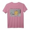 Spongebob Schwammkopf Lebens Balanze Meme T-Shirt – Offiziell Lizenzierte Cartoon Kleidung für Fans & Humorliebhaber
