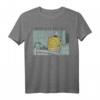 Spongebob Schwammkopf Lebens Balanze Meme T-Shirt – Offiziell Lizenzierte Cartoon Kleidung für Fans & Humorliebhaber