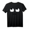 Cartoon Rollende Augen T-Shirt - Lustiges Halloween Kostüm für Partys, Trick-or-Treat & Last-Minute-Verkleidungen