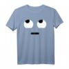 Cartoon Rollende Augen T-Shirt - Lustiges Halloween Kostüm für Partys, Trick-or-Treat & Last-Minute-Verkleidungen