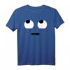 Cartoon Rollende Augen T-Shirt - Lustiges Halloween Kostüm für Partys, Trick-or-Treat & Last-Minute-Verkleidungen