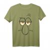 SpongeBob Schwammkopf Squidward Großes Gesicht T-Shirt - Lizenzierte Cartoon-Bekleidung für Kinder & Fans