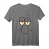 SpongeBob Schwammkopf Squidward Großes Gesicht T-Shirt - Lizenzierte Cartoon-Bekleidung für Kinder & Fans