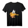 HapKitten Daffy Duck Face T-Shirt - Offizielles Warner Bros Lizenzprodukt für Cartoon Fans & Humorvolle Geschenke