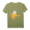 HapKitten Daffy Duck Face T-Shirt - Offizielles Warner Bros Lizenzprodukt für Cartoon Fans & Humorvolle Geschenke