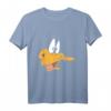 HapKitten Daffy Duck Face T-Shirt - Offizielles Warner Bros Lizenzprodukt für Cartoon Fans & Humorvolle Geschenke