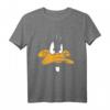 HapKitten Daffy Duck Big Face T-Shirt - Offizielles Warner Bros Merchandise für Fans und Humorliebhaber