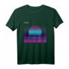 Outrun Sonne Ästhetisches Vaporwave T-Shirt - Japan Kultur, Glitch, Otaku & Retro 80er/90er Design, Perfekt als Geschenk für Fans & Festivals