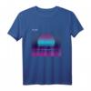 Outrun Sonne Ästhetisches Vaporwave T-Shirt - Japan Kultur, Glitch, Otaku & Retro 80er/90er Design, Perfekt als Geschenk für Fans & Festivals