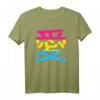 Japanisches Liebe (Ai) Kanji Pride T-Shirt für LGBT & Pride Month – Pansexuelles Design in Flaggenfarben