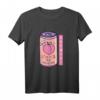 90er Japanisches Pfirsich-Getränk Retro Vintage Japan T-Shirt – Perfektes Geschenk für Anime-, Manga- und Japan-Fans zu Geburtstags, Weihnachten & mehr