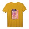 90er Japanisches Pfirsich-Getränk Retro Vintage Japan T-Shirt – Perfektes Geschenk für Anime-, Manga- und Japan-Fans zu Geburtstags, Weihnachten & mehr