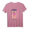 90er Japanisches Pfirsich-Getränk Retro Vintage Japan T-Shirt – Perfektes Geschenk für Anime-, Manga- und Japan-Fans zu Geburtstags, Weihnachten & mehr