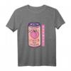 90er Japanisches Pfirsich-Getränk Retro Vintage Japan T-Shirt – Perfektes Geschenk für Anime-, Manga- und Japan-Fans zu Geburtstags, Weihnachten & mehr