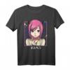Japanisches Anime Manga Kawaii Mädchen T-Shirt - Exklusives Otaku Design für Fans, Harajuku & Vaporwave Ästhetik, Perfekt für Geburtstage & Weihnachten