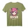 Japanisches Anime Manga Kawaii Mädchen T-Shirt - Exklusives Otaku Design für Fans, Harajuku & Vaporwave Ästhetik, Perfekt für Geburtstage & Weihnachten