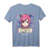 Japanisches Anime Manga Kawaii Mädchen T-Shirt - Exklusives Otaku Design für Fans, Harajuku & Vaporwave Ästhetik, Perfekt für Geburtstage & Weihnachten