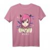 Japanisches Anime Manga Kawaii Mädchen T-Shirt - Exklusives Otaku Design für Fans, Harajuku & Vaporwave Ästhetik, Perfekt für Geburtstage & Weihnachten