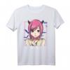 Japanisches Anime Manga Kawaii Mädchen T-Shirt - Exklusives Otaku Design für Fans, Harajuku & Vaporwave Ästhetik, Perfekt für Geburtstage & Weihnachten