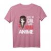 Just A Girl Who Loves Anime Kawaii Otaku Manga Japan Fan T-Shirt – Perfektes Geschenk für Anime- und Manga-Liebhaber, Japan Fan, Otaku & J-Pop Enthusiasten