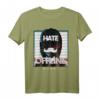 Hate Offline Anime T-Shirt für Otaku und Kawaii Fans – Trauriges Mädchen im japanischen Stil, Grunge, Vaporwave & Goth Ästhetik, Exklusives Geschenk für Anime- und Musikliebhaber