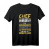 Chef T-Shirt mit Spruch - Das Beste Für Deinen Vorgesetzten, Abteilungsleiter oder Chef im Büro als Geburtstagsgeschenk