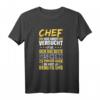 Chef T-Shirt mit Spruch - Das Beste Für Deinen Vorgesetzten, Abteilungsleiter oder Chef im Büro als Geburtstagsgeschenk