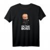 The Boss Baby Ich bin der Chef T-Shirt - Offiziell lizenziert von Dreamworks, lustiges Fan-Shirt für Kinder und Fans