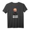 The Boss Baby Ich bin der Chef T-Shirt - Offiziell lizenziert von Dreamworks, lustiges Fan-Shirt für Kinder und Fans