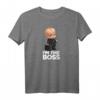 The Boss Baby Ich bin der Chef T-Shirt - Offiziell lizenziert von Dreamworks, lustiges Fan-Shirt für Kinder und Fans