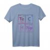 EDM Elektro Musik - Lustiges Techno Periodensystem T-Shirt für Festival & Elektronische Tanzmusik Fans, Perfekt zum Geburtstag & Weihnachten
