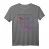 EDM Elektro Musik - Lustiges Techno Periodensystem T-Shirt für Festival & Elektronische Tanzmusik Fans, Perfekt zum Geburtstag & Weihnachten