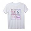 EDM Elektro Musik - Lustiges Techno Periodensystem T-Shirt für Festival & Elektronische Tanzmusik Fans, Perfekt zum Geburtstag & Weihnachten