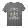 Lustiges Chemie ist wie Kochen T-Shirt – Perfektes Geschenk für Chemiker, Studenten & Wissenschaftsfreunde