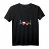 Damen Chile Deutschland Herzschlag Flagge T-Shirt mit V-Ausschnitt – Zeige deine Liebe zu Chile, Deutschland und der deutsch-chilenischen Freundschaft