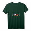 Damen Chile Deutschland Herzschlag Flagge T-Shirt mit V-Ausschnitt – Zeige deine Liebe zu Chile, Deutschland und der deutsch-chilenischen Freundschaft