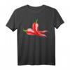 Rote Chilischoten Illustration T-Shirt – Frisches, scharfes Design für Chili- und Food-Liebhaber