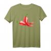 Rote Chilischoten Illustration T-Shirt – Frisches, scharfes Design für Chili- und Food-Liebhaber