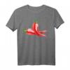 Rote Chilischoten Illustration T-Shirt – Frisches, scharfes Design für Chili- und Food-Liebhaber