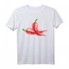 Rote Chilischoten Illustration T-Shirt – Frisches, scharfes Design für Chili- und Food-Liebhaber