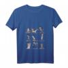 Damen Chinese Crested Yoga T-Shirt mit V-Ausschnitt – Perfekt für Hundeliebhaber & Yoga-Fans als Geschenk oder Freizeitlook