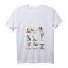 Damen Chinese Crested Yoga T-Shirt mit V-Ausschnitt – Perfekt für Hundeliebhaber & Yoga-Fans als Geschenk oder Freizeitlook