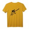 Shaolin Kungfu Kämpfer mit chinesischer Hellebarde - Martial Arts T-Shirt für Kampfsportfans