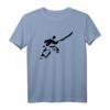 Shaolin Kungfu Kämpfer mit chinesischer Hellebarde - Martial Arts T-Shirt für Kampfsportfans