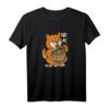 Süßes Kawaii Anime Shiba Inu T-Shirt mit Ramen Design - Perfektes Geschenk für Anime- und Hundeliebhaber zum HapKitten