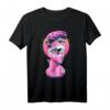 Vaporwave Statue David Büste Totenkopf T-Shirt - Retro 80er Glitch Design, Vintage Streetwear für Hipster und Kunstliebhaber
