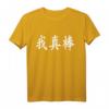 Ich bin wirklich fantastisch - Chinesische Kalligraphie T-Shirt mit Mandarin und Kantonesisch Schriftzeichen, ideales Geschenk für chinesische Geburtstage & Partys