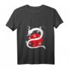 Damen T-Shirt mit Drachen, chinesischer Sonne und Bonsai - Asiatisches Design, klassischer Schnitt, leicht & hochwertig