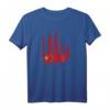 Shanghai Skyline T-Shirt mit China Flagge – Buntes Souvenir für Fans, Besucher und Reisende der chinesischen Stadt
